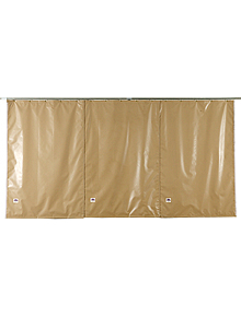 Sound Dampening Curtain w/ Hardware 14'10" W x 10' H - Beige