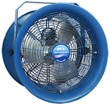 High Velocity Yoke Mount Fan - 14" Dia., 277v - 1ph, 1/4-HP