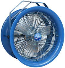 High Velocity Yoke Mount Fan - 22", 277v - 1ph