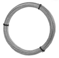 Steel Cable for Mounting Pallet Rack Netting - 100' Coil