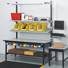 Assembly Workbench, 68w x 33d x 29 to 36h