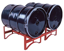 Hi-Drum Stacking Drum Rack - Stores 2 Drums