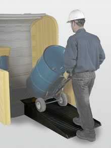 Drum Storage Compartment Ramp