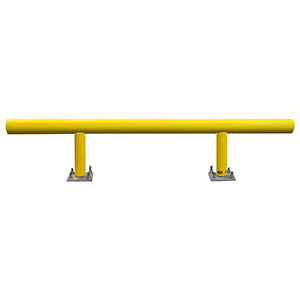 Pipe Guard Rail - Heavy Single High - 27"H x 10' L