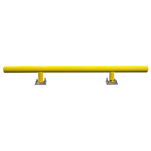 Pipe Guard Rail - Heavy Single High - 14.75"H x 12' L