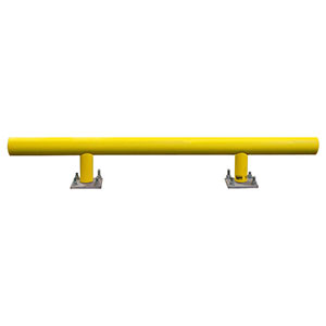 Pipe Guard Rail - Heavy Single High - 14.75"H x 8' L
