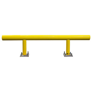 Pipe Guard Rail - Heavy Single High - 27"H x 8' L
