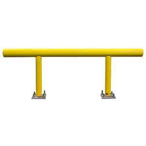 Pipe Guard Rail - Heavy Single High - 42"H x 8' L