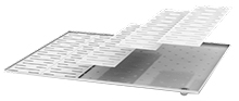 Drain Tray Inserts for Horticultural Shelving - 12" x 48" - Fits 48"D Shelf