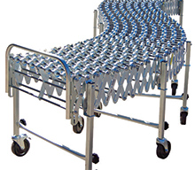 Gravity Skatewheel Conveyor - 18" wide, 3' to 12' long, 28" to 44" high