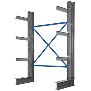 I-Beam Cantilever Bracing Kit for 144"H Column - 72"W