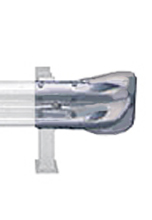 Highway Style Guardrail End - Flared - 27"L x 16"H x 9"D