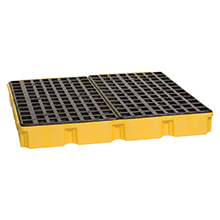 Spill Control Modular Platform, 4 Drum - Yellow