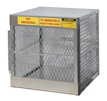 Cylinder Safety Cabinet - 30"w x 32"d x 33-1/2"h - 4 Vert. LPG Tanks