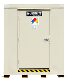 4-Hour Fire Rated Explosion Relief Outdoor Safety Locker - 2 Drum Cap., 71"W x 42"D x 77-1/2"H