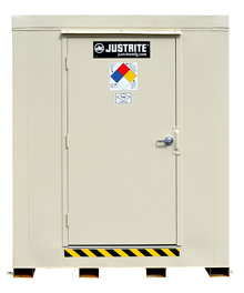 4-Hour Fire Rated Outdoor Safety Locker - 4 Drum Capacity, 71"W x 66"D x 77-1/2"H