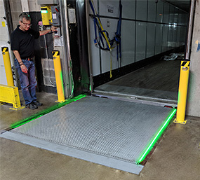 Dock Leveler Lights - Two 5' LED Strips