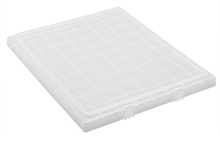 Lids for Clear View Stack and Nest Tote - for SNT190CL & SNT195CL - Carton of 6