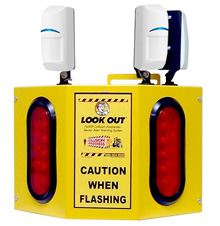 Warehouse Traffic Sensor 3 - Rack Mount, 3-Way Intersection