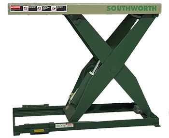 Standard Duty Scissor Lift - Hydraulic, 24" x 48", 3,000 lb. Capacity