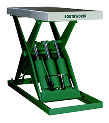 Standard Duty Scissor Lift - Hydraulic, 24" x 66" Platform, 8,000 lb. Cap.