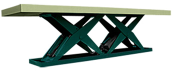 Tandem Hydraulic Scissor Lift, 24" x 96", 4,000 lb. Cap.