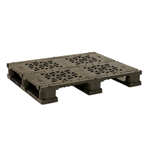 Poly Heavy-Duty Pallet - 3-Runner, 3-Rod, 40"x32"