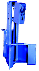 Carriage Mount Drum Handler for 1 Drum, 1 Head/Drum - 1,500 lbs. Capacity