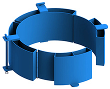 Drum Diameter Adaptor For Gr, 18.5" - 19" Diameter
