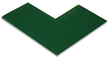 Floor Tape - Angle, Green, 6-in. x 6-in. x 3-in., Box of 100