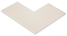 Floor Tape - Angle, White, 6-in. x 6-in. x 3-in., Box of 100