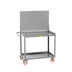 Portable Workstation - 24" x 48" - Pegboard Panel