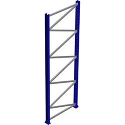 Seismic Pallet Rack Upright - 144"h x 36"d