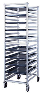 Pan Rack for Cannabis Edibles - 20 pans, 3" spacing