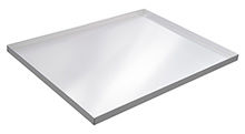 Solid Aluminum Cannabis Drying Tray - 30-1/2"W x 24"D with 1-1/4" lip