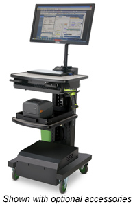 Powered Mobile 22x24 Workstation w/ Small Inverter & 100AH Battery