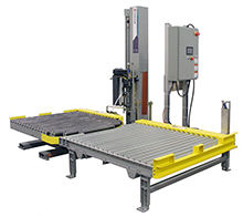 Dual Load High Profile Automatic Stretch Wrapping Machine - Conveyorized