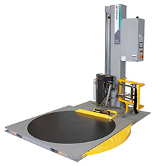 Low Profile Automated Stretch Wrap Turntable, Surround Deck -  63" dia.