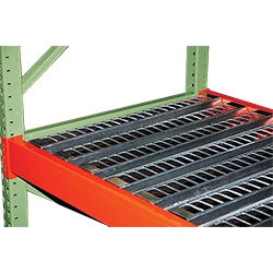 Steel Decking for 96"w x 42"d Pallet Rack, 3,150 lb. cap.