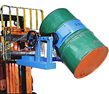 Forklift Drum Lift & Pour Carrier, 55-Gallon, 800 lb. Capacity