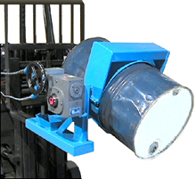 Forklift Drum Lift & Pour Carrier - 2,500 Lb. Capacity