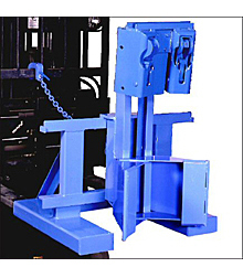 Fork Mount Drum Handler for 1 Drum, 2 Heads/Drum - 1,500 lbs. Capacity