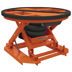 Pallet Positioner, 43" diameter top, 4500 lb. Cap.