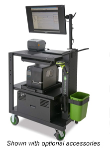 Powered Picking Workstation 26x30 w/ HD Inverter & (2)100AH Batteries
