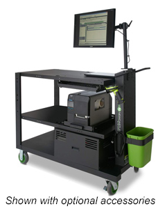 Powered Picking Workstation 26x48 w/ Std. Inverter & 100AH Battery