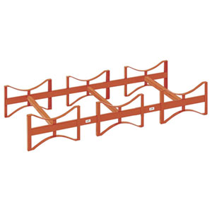 Stacking Drum Rack - 3 Drum, 2,400-Pound Capacity - All Welded