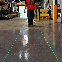 LED Line Projector - 150W, 2:1 Projection Ratio, 3" to 6" Line