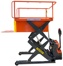 Powered Portable Dock Lift - 47" x 75" Platform, 55"H Platform Height