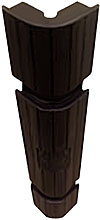 Parking Column Protector - Corners, Black, Carton of 4