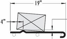 image of a Type B conveyor package stop